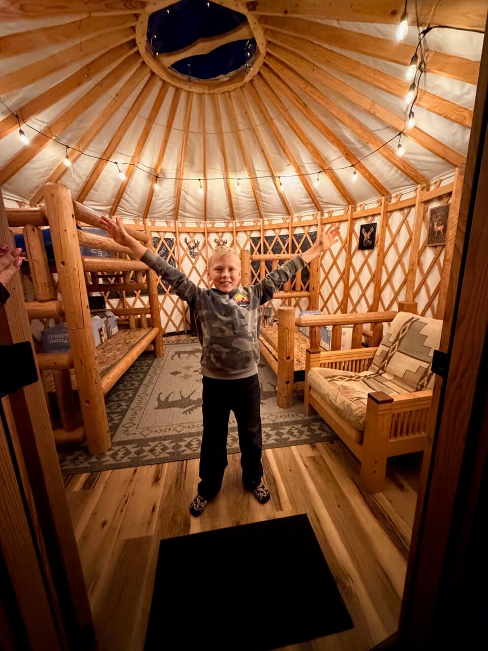 Yurts now available